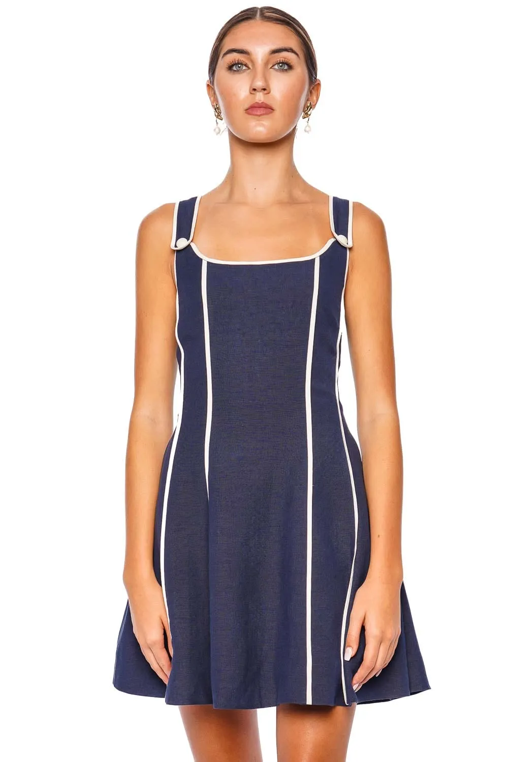 Irie Midnight Striped Mini Dress