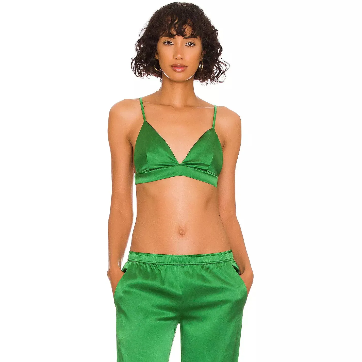 IRIS SILK BRALETTE
