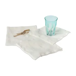 Italian Crushed Linen Cocktail Napkin Set