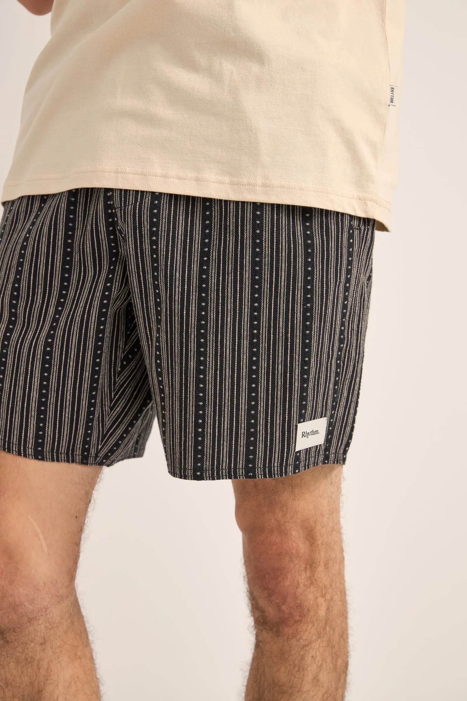 Jacquard Linen Jam - Black