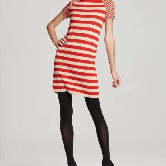 Kate Spade Selma Stiped Sweater Dress