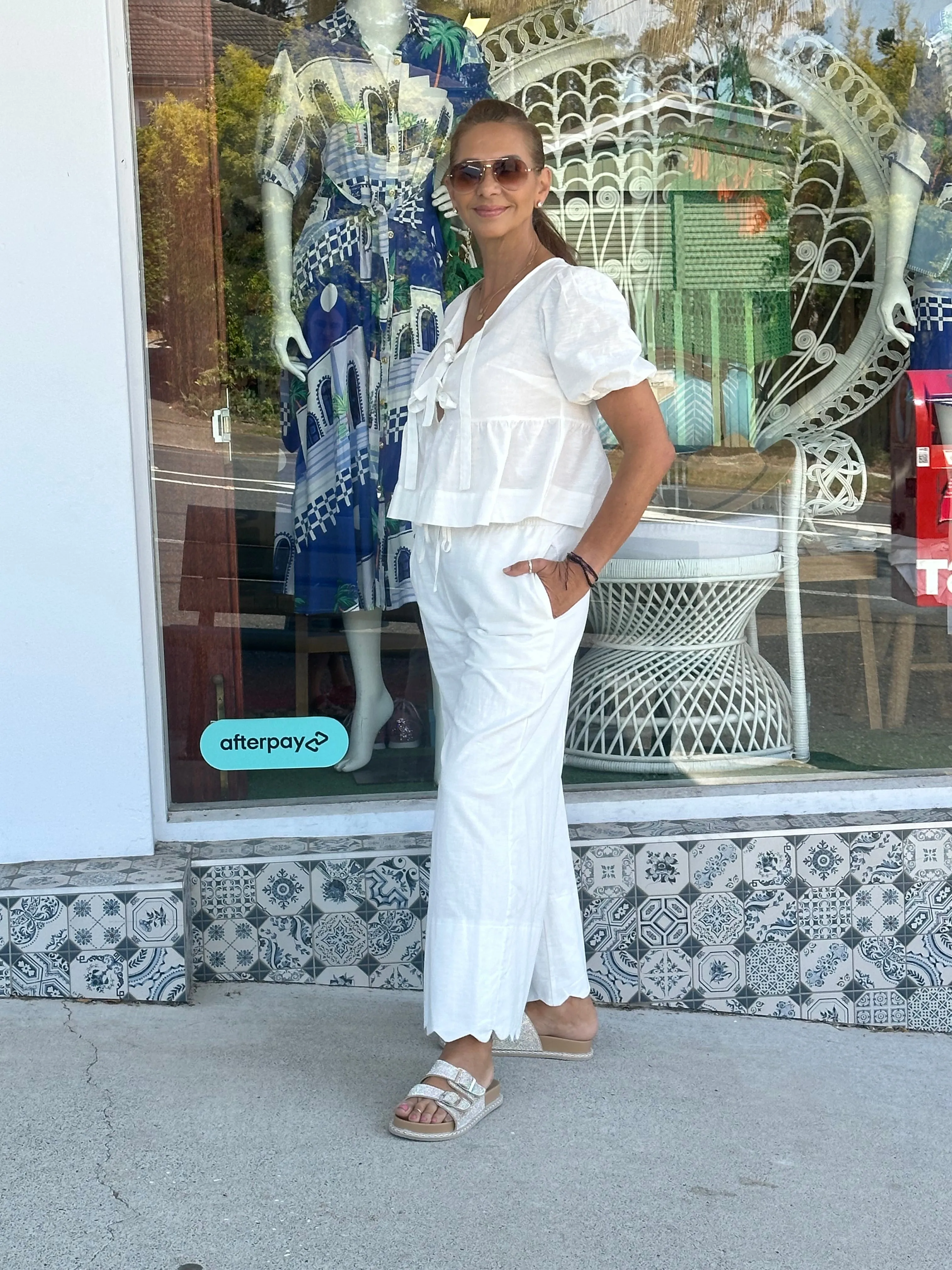 Kelli Set - White
