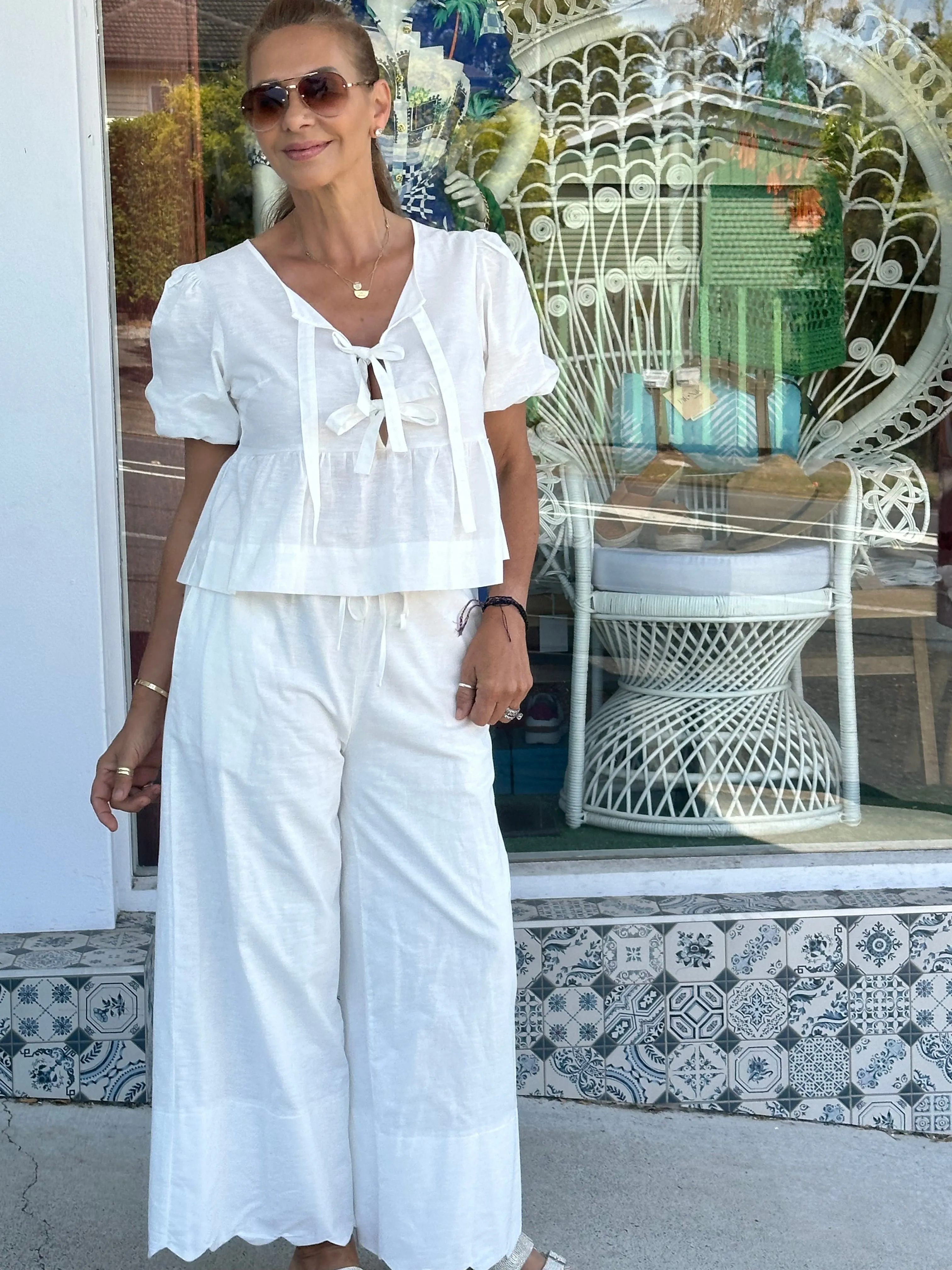 Kelli Set - White