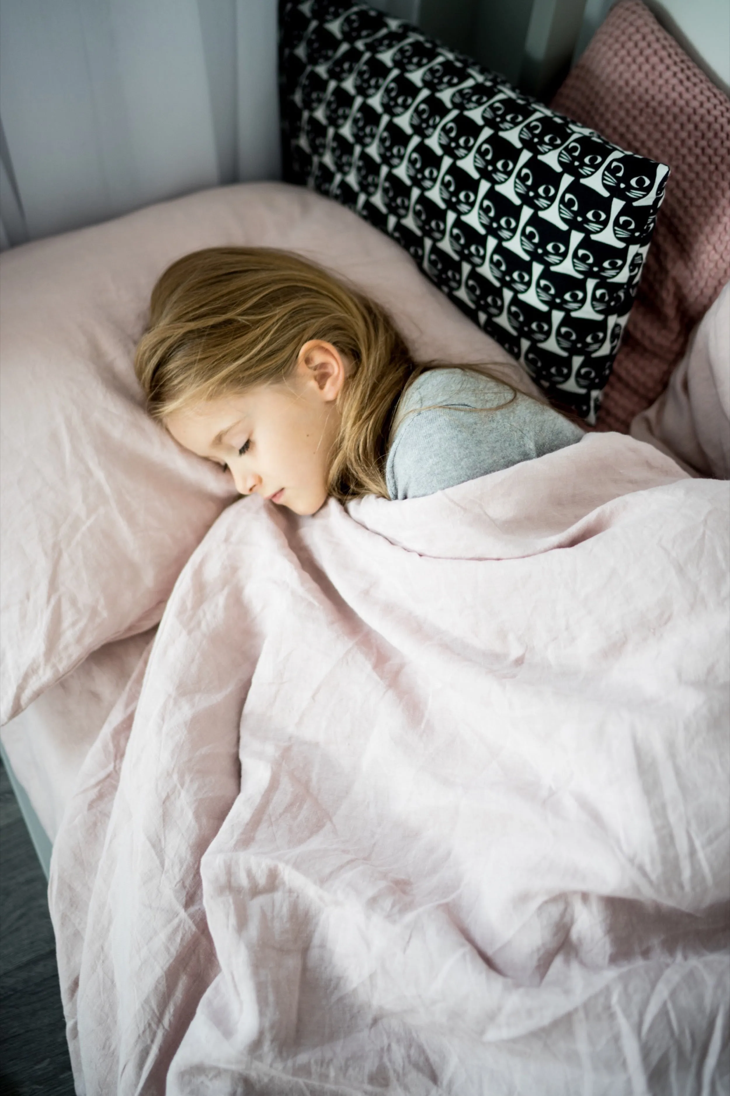 Kids pillowcase - pink