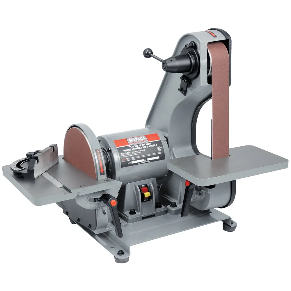 King KC-770FX Benchtop Belt/Disc Sander
