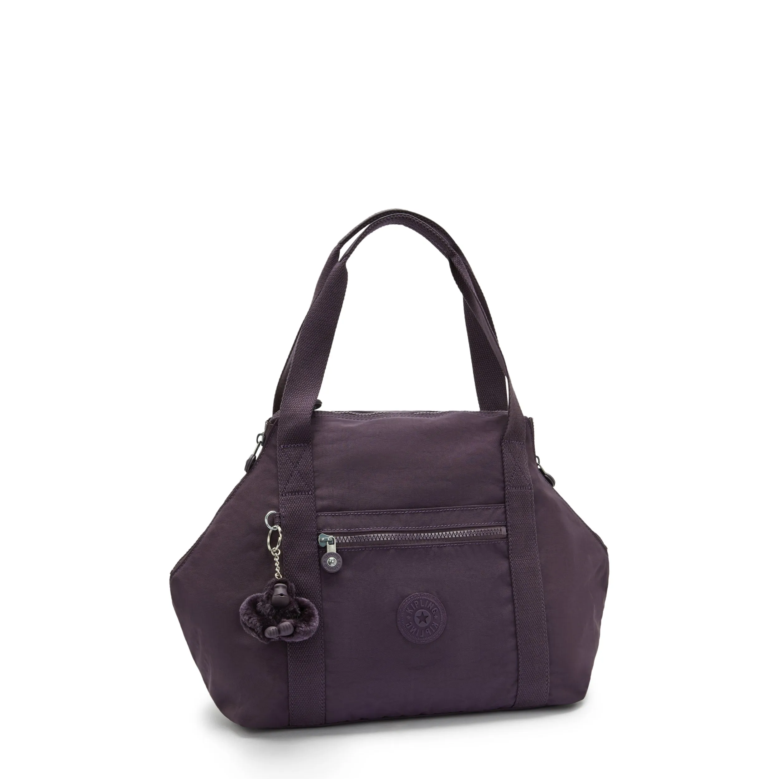 Kipling Art Ultimate Plum Medium Tote 10619-67U