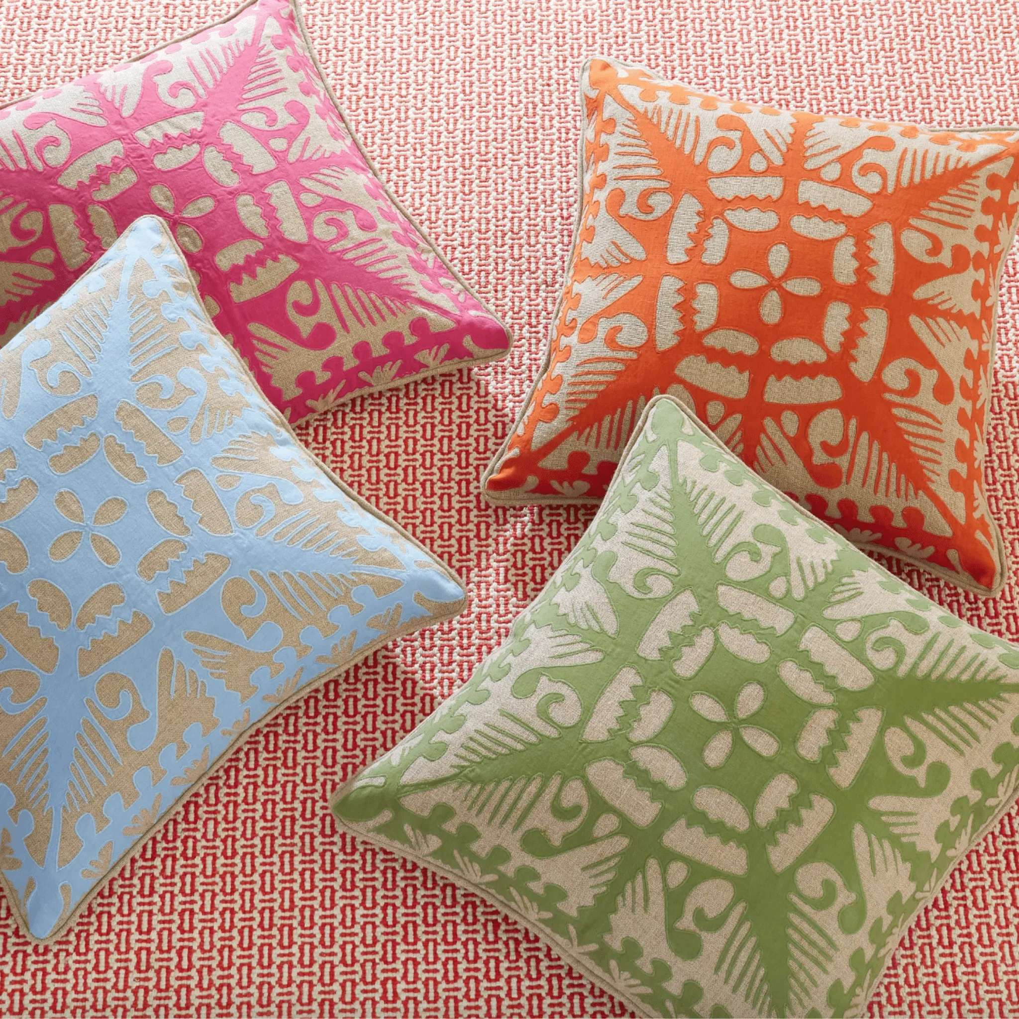 Knight Wood Linen Decorative Pillow Cover - Peony
