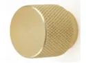 Knob Precision 30mm Brushed Brass Pk2