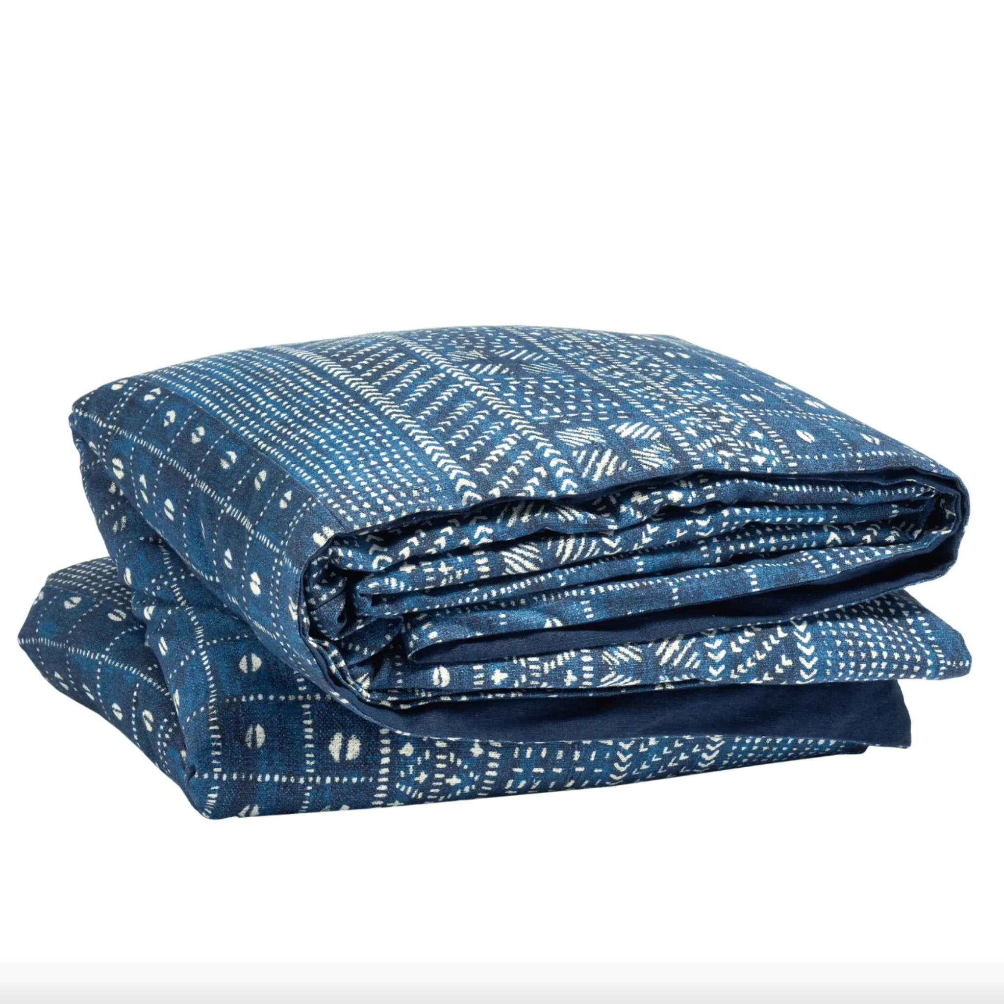 Kodi Batik Indigo Duvet Cover