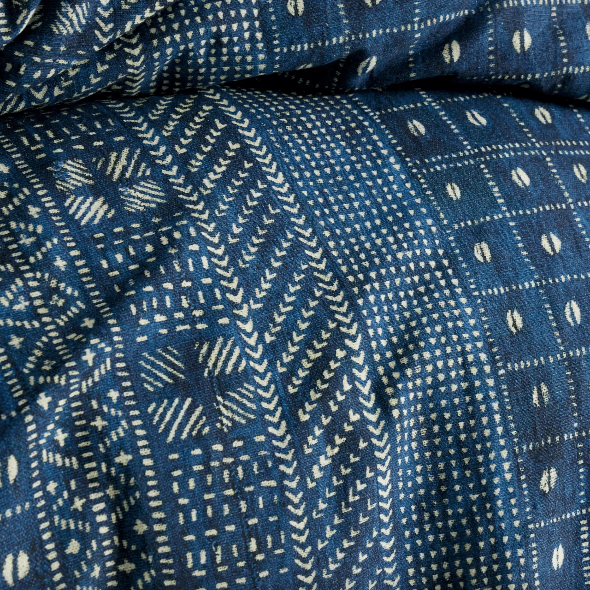 Kodi Batik Indigo Duvet Cover