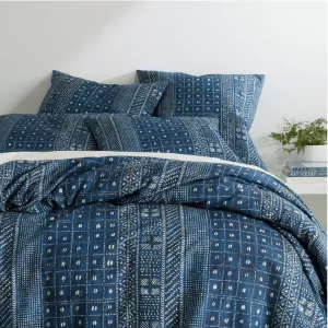 Kodi Batik Indigo Duvet Cover