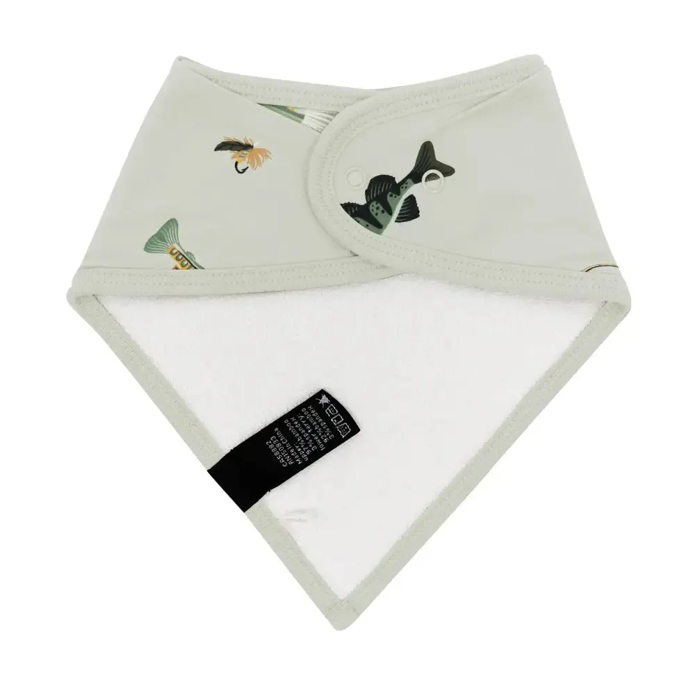 Kyte Baby Printed Bib in Fishing