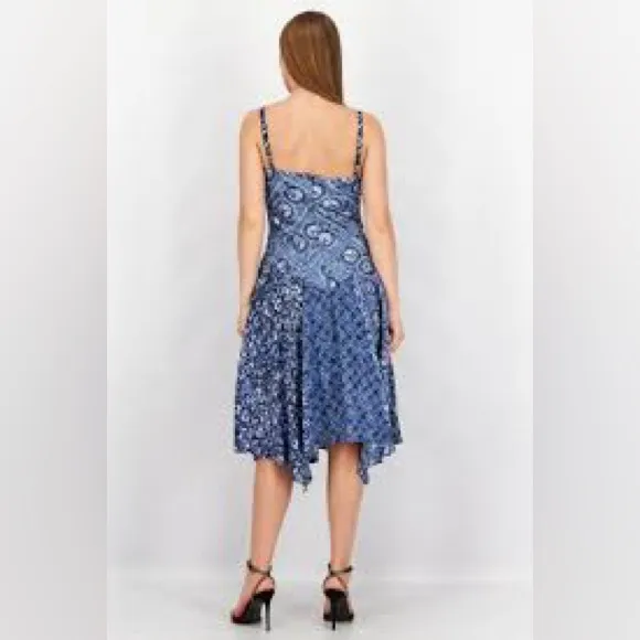 Lauren Ralph Lauren 14 Patchwork-Print Linen Dress