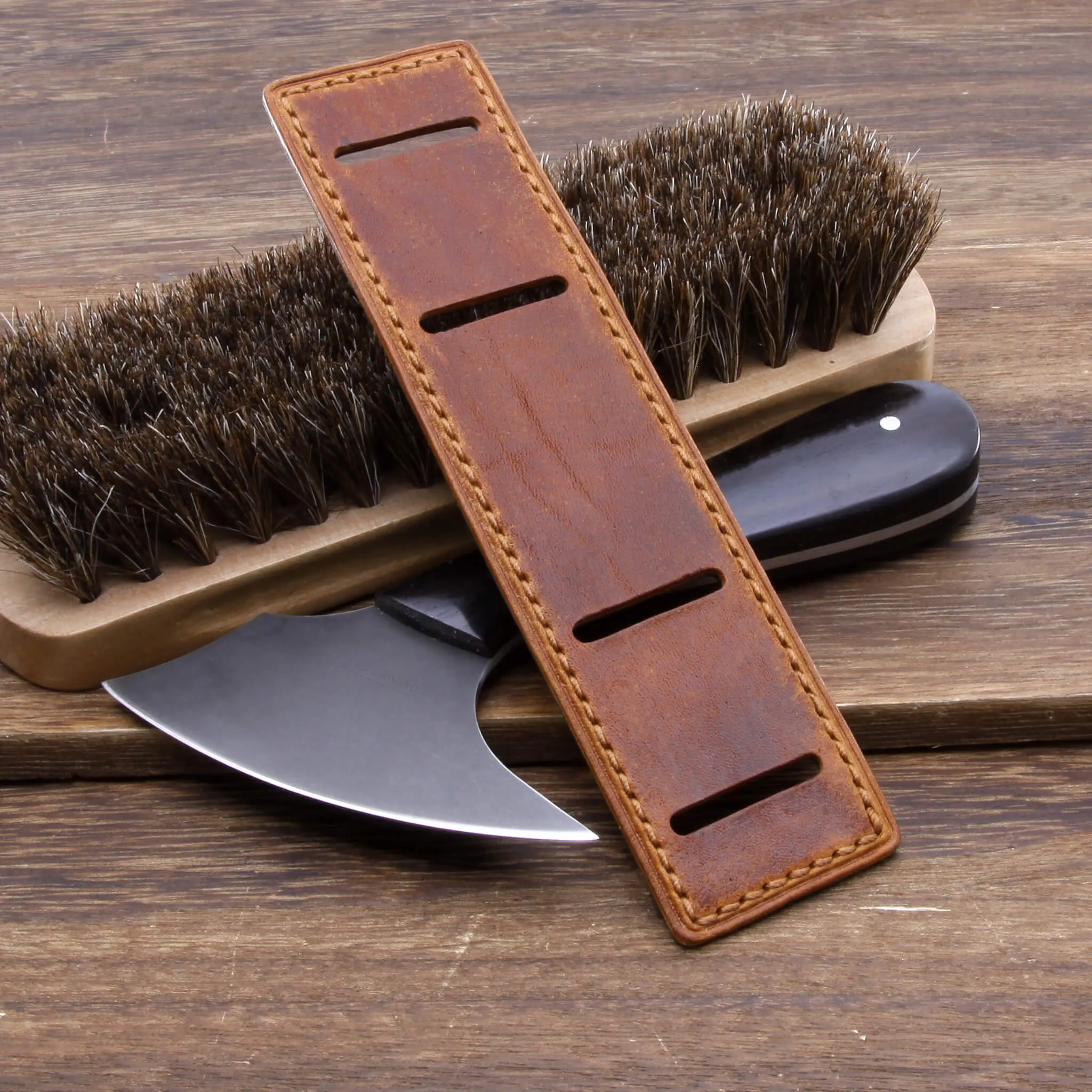 Leather Bund Pad, Newman Style Vintage 403