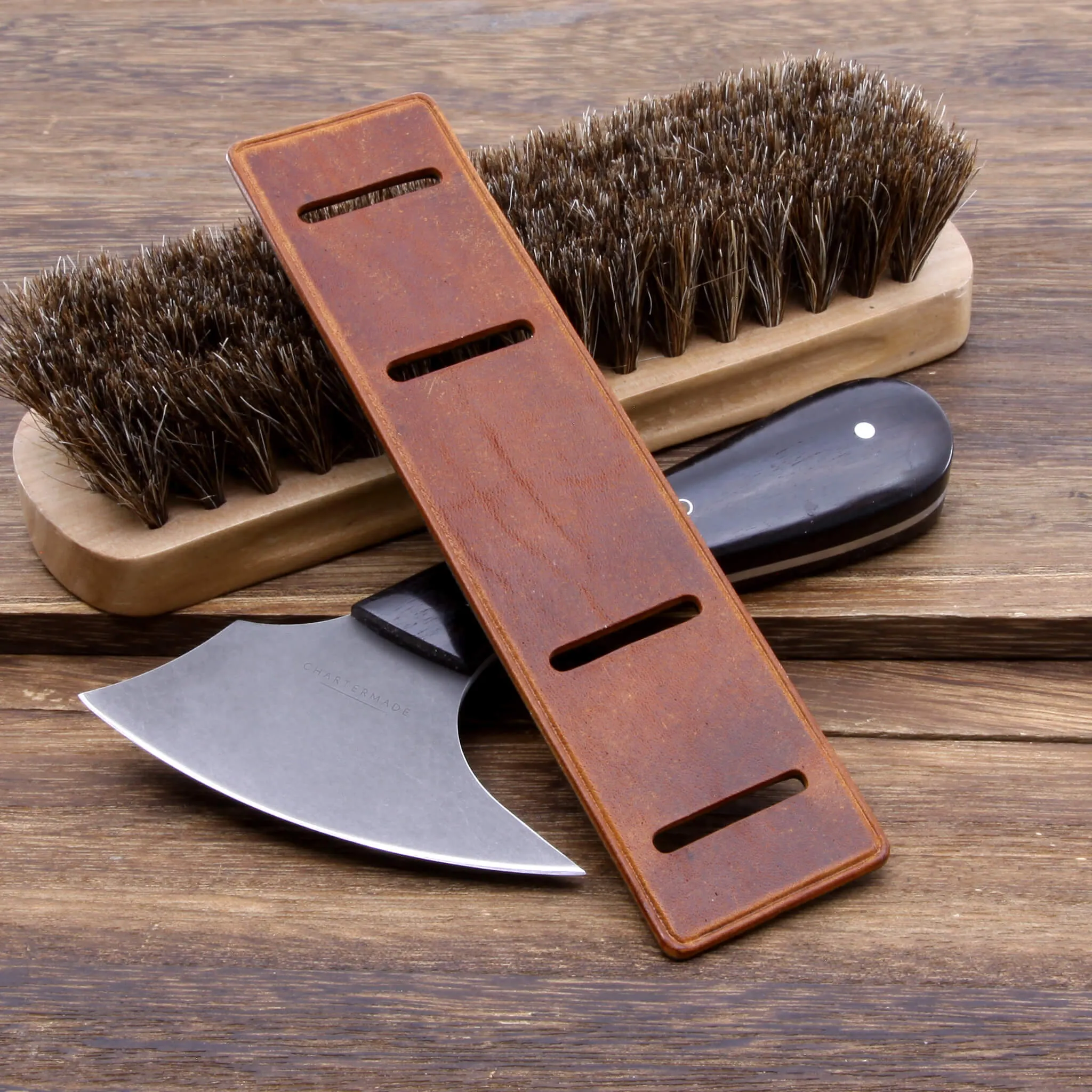 Leather Bund Pad, Newman Style Vintage 403