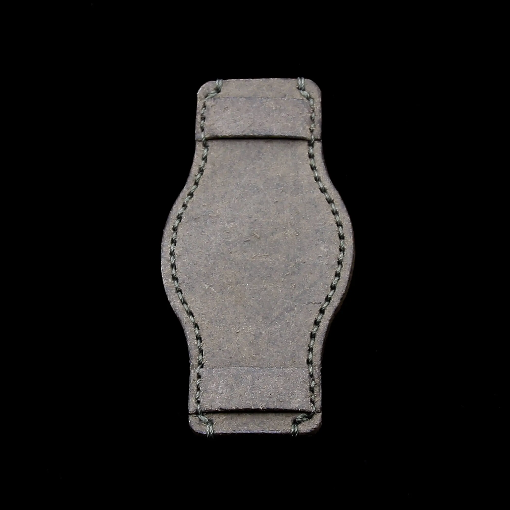 Leather Bund Pad, Style II Rustic Olive