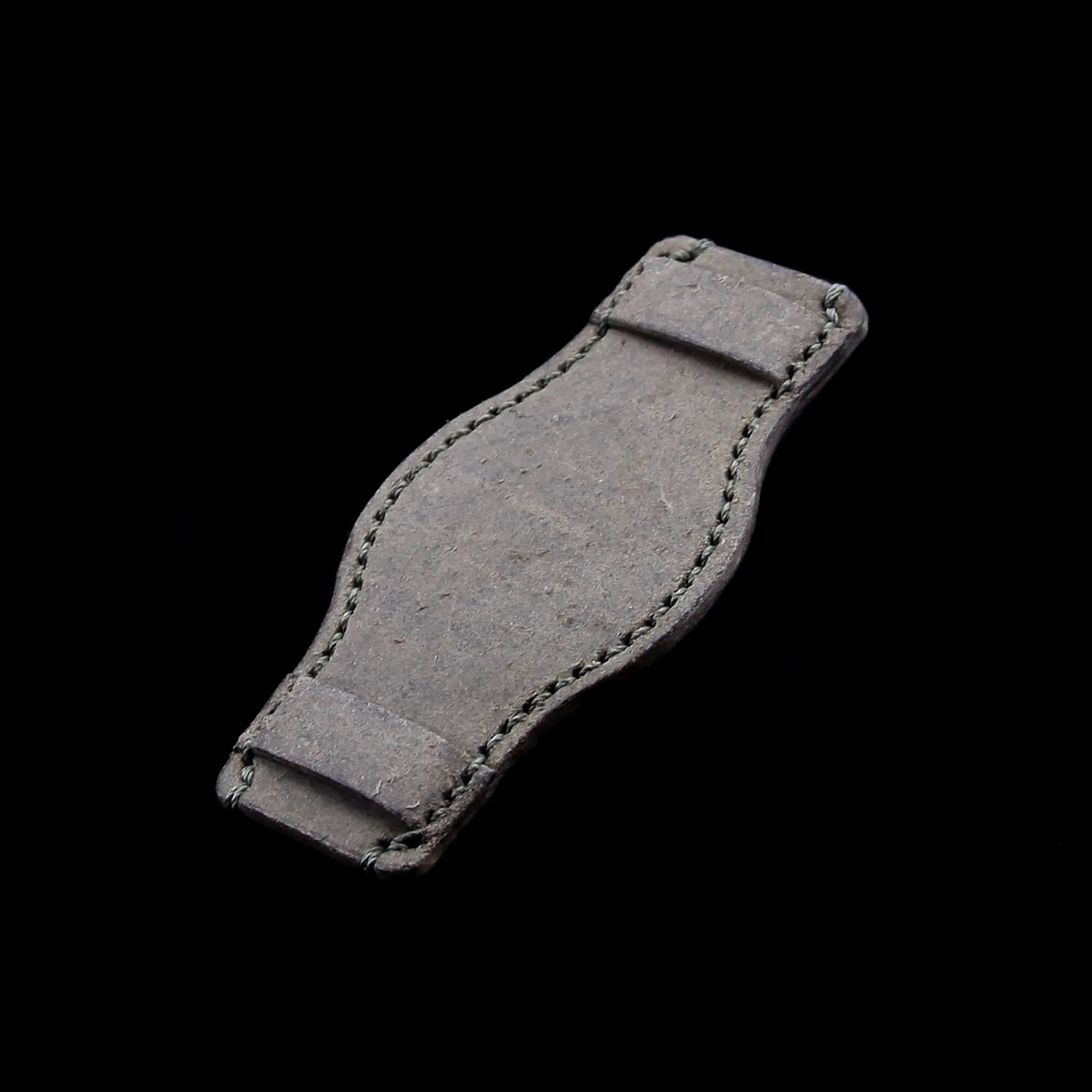 Leather Bund Pad, Style II Rustic Olive