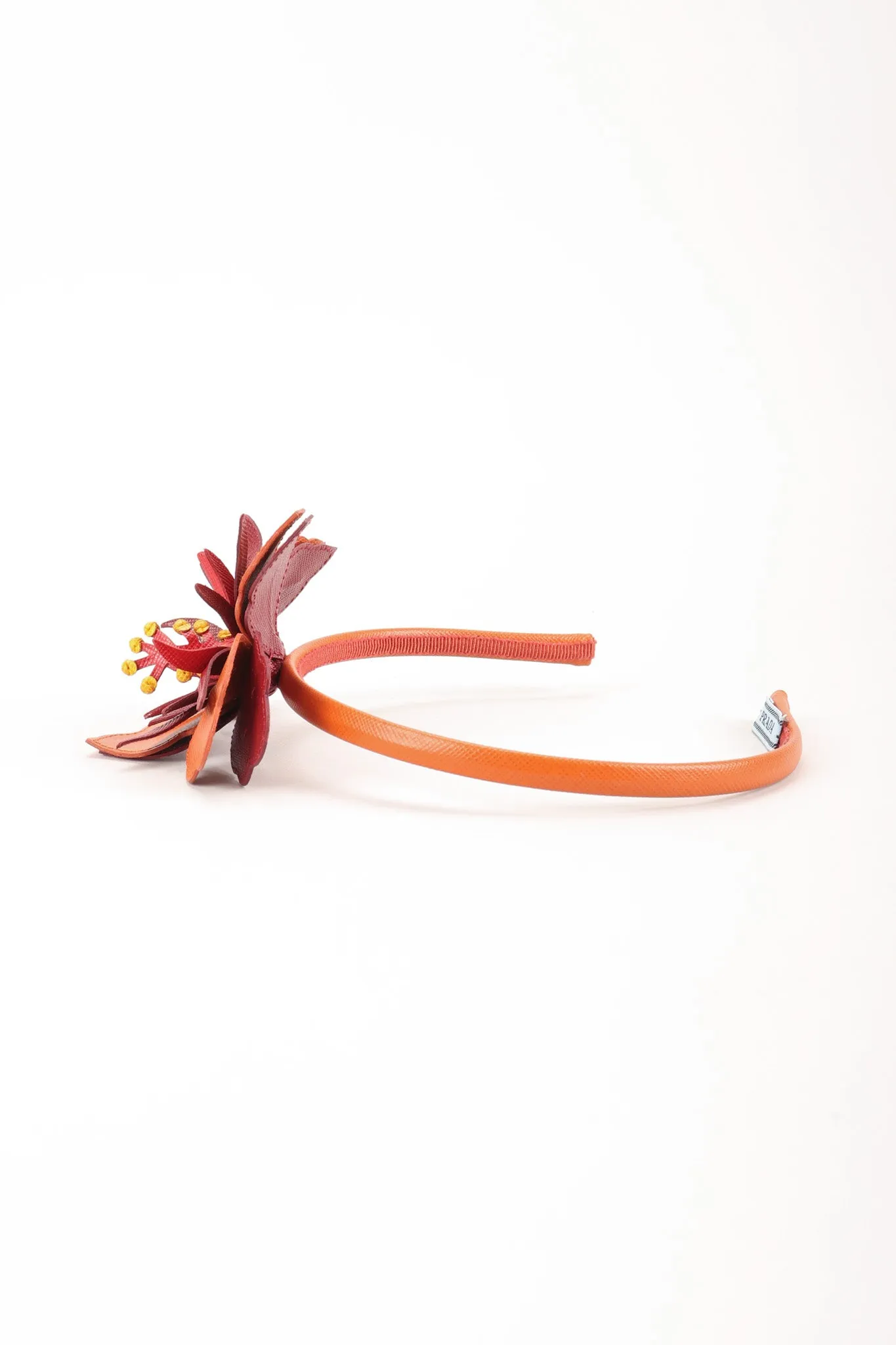 Leather Hibiscus Headband