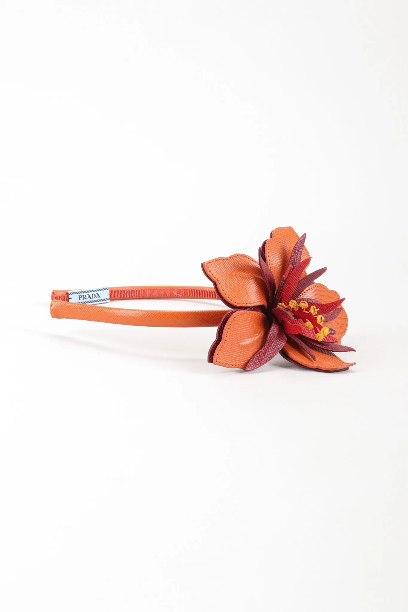 Leather Hibiscus Headband