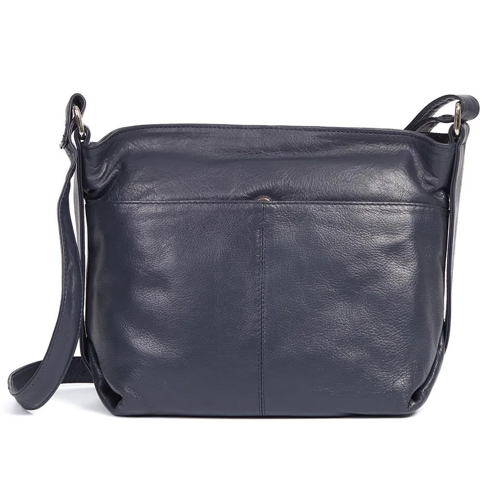Leather Multi-Zip Shoulder Bag - JEWN40003 / 326 523