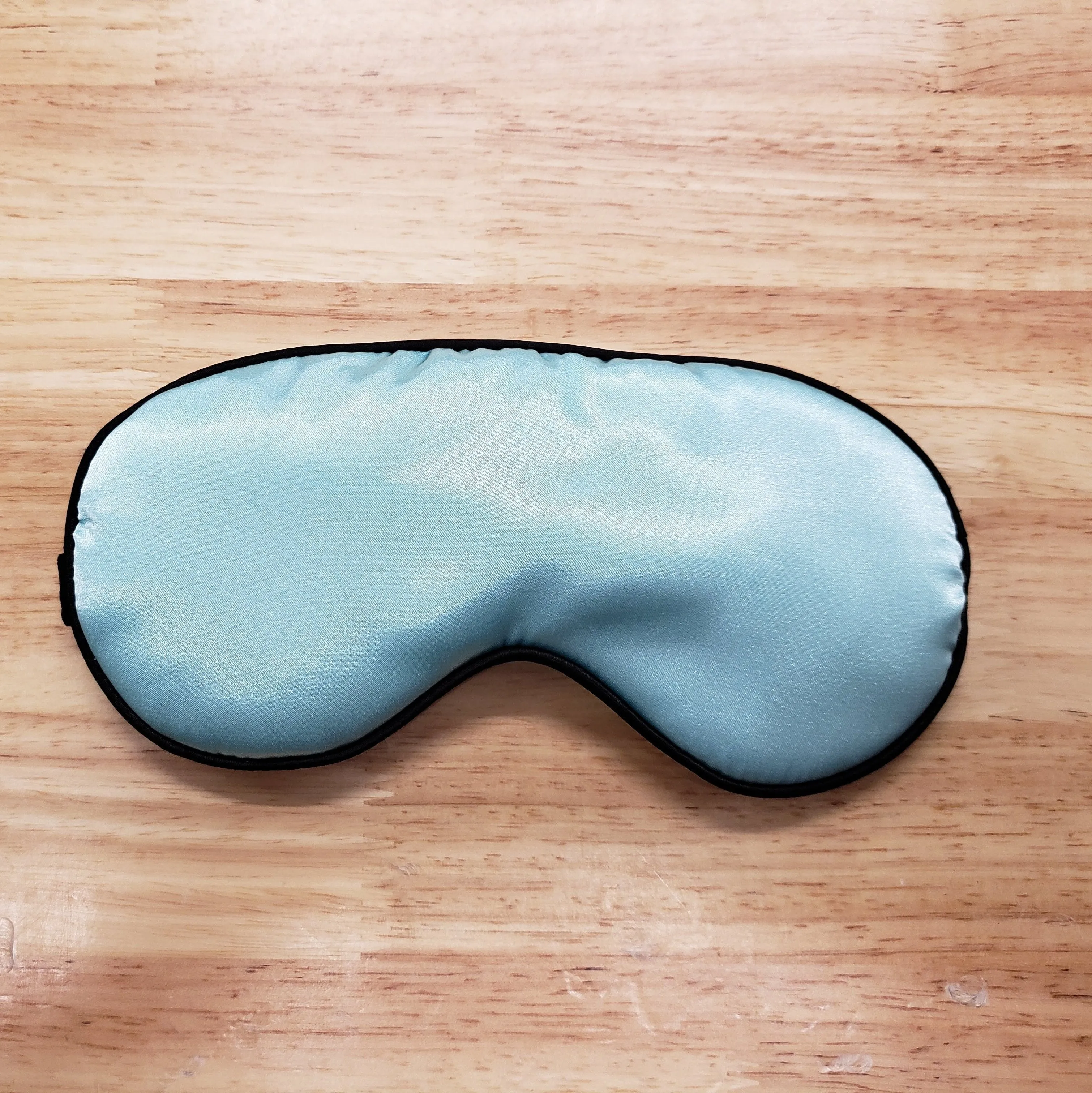 Light Blue Lux Silk Sleep Mask