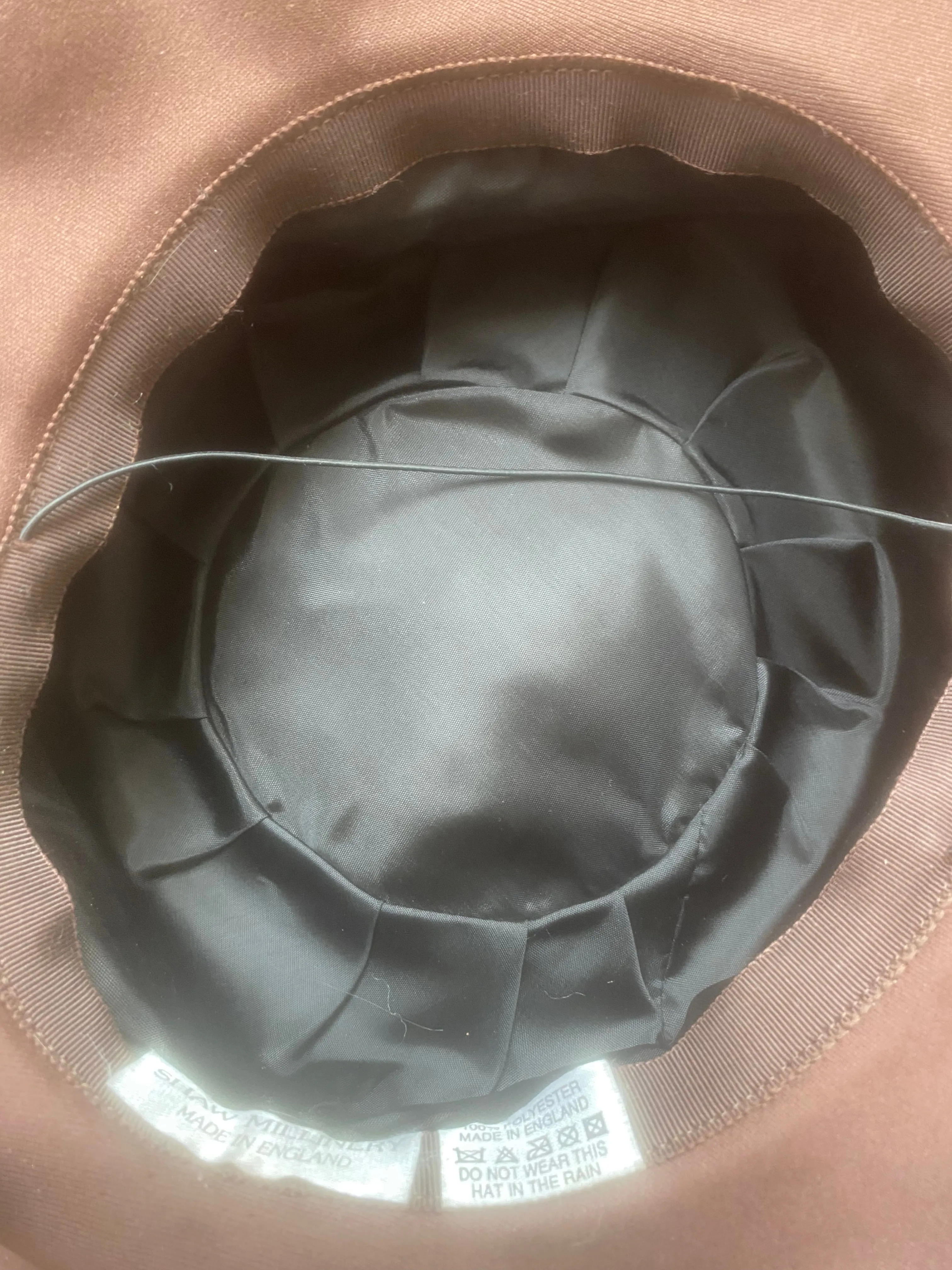 Like new shaw millinery brown hat FREE POSTAGE🟢
