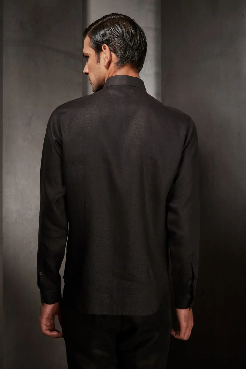 Linen Applique Shirt