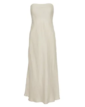 Linen Bias Dress