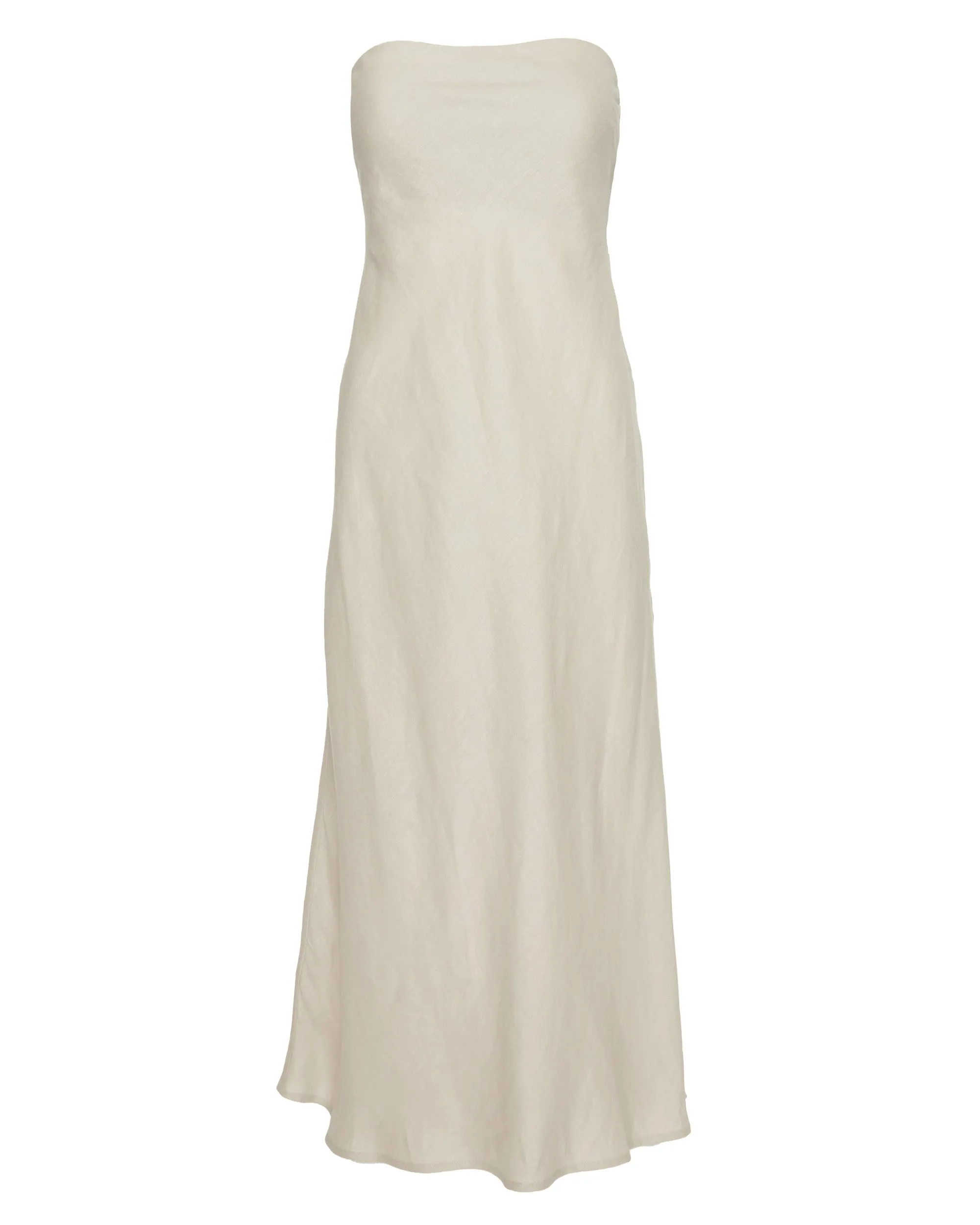 Linen Bias Dress