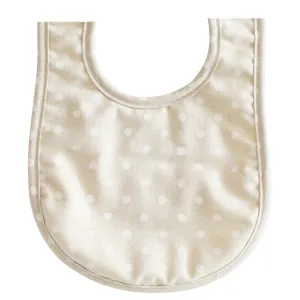 Linen Bib | White Spot