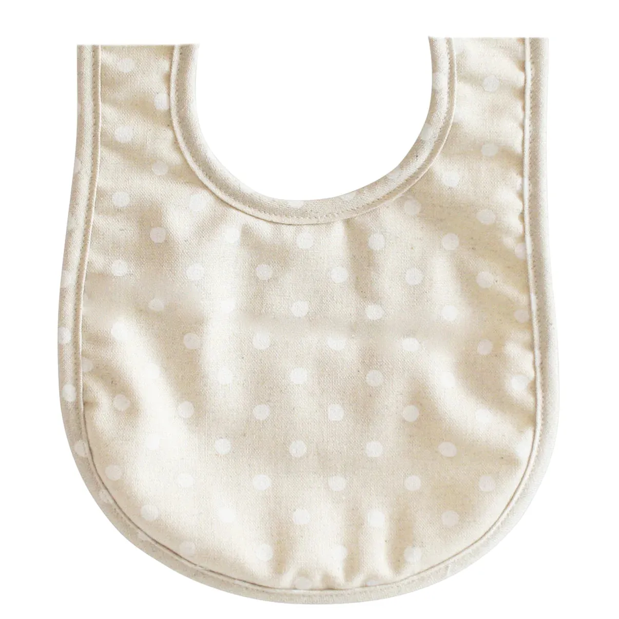 Linen Bib | White Spot