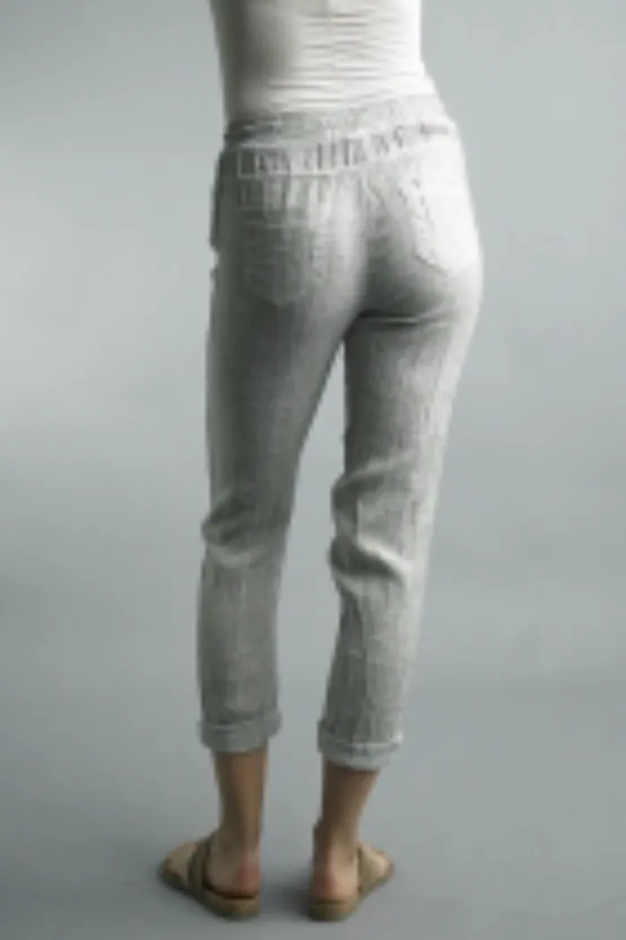 Linen Drawstring Pants