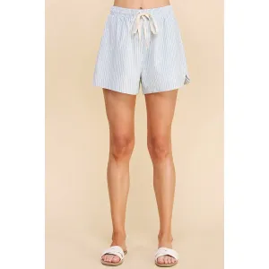 LINEN DRAWSTRING SHORT