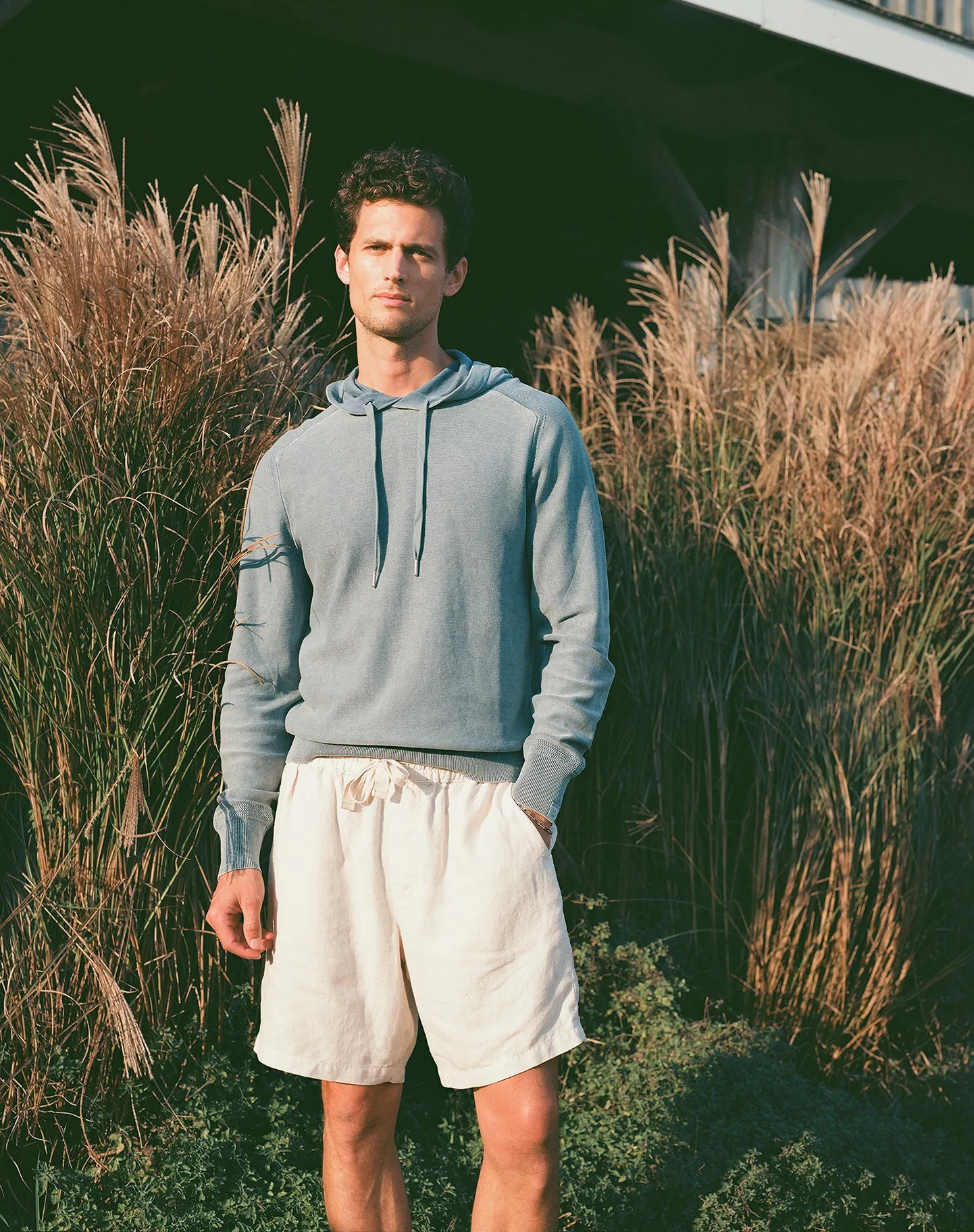 LINEN DRAWSTRING SHORT