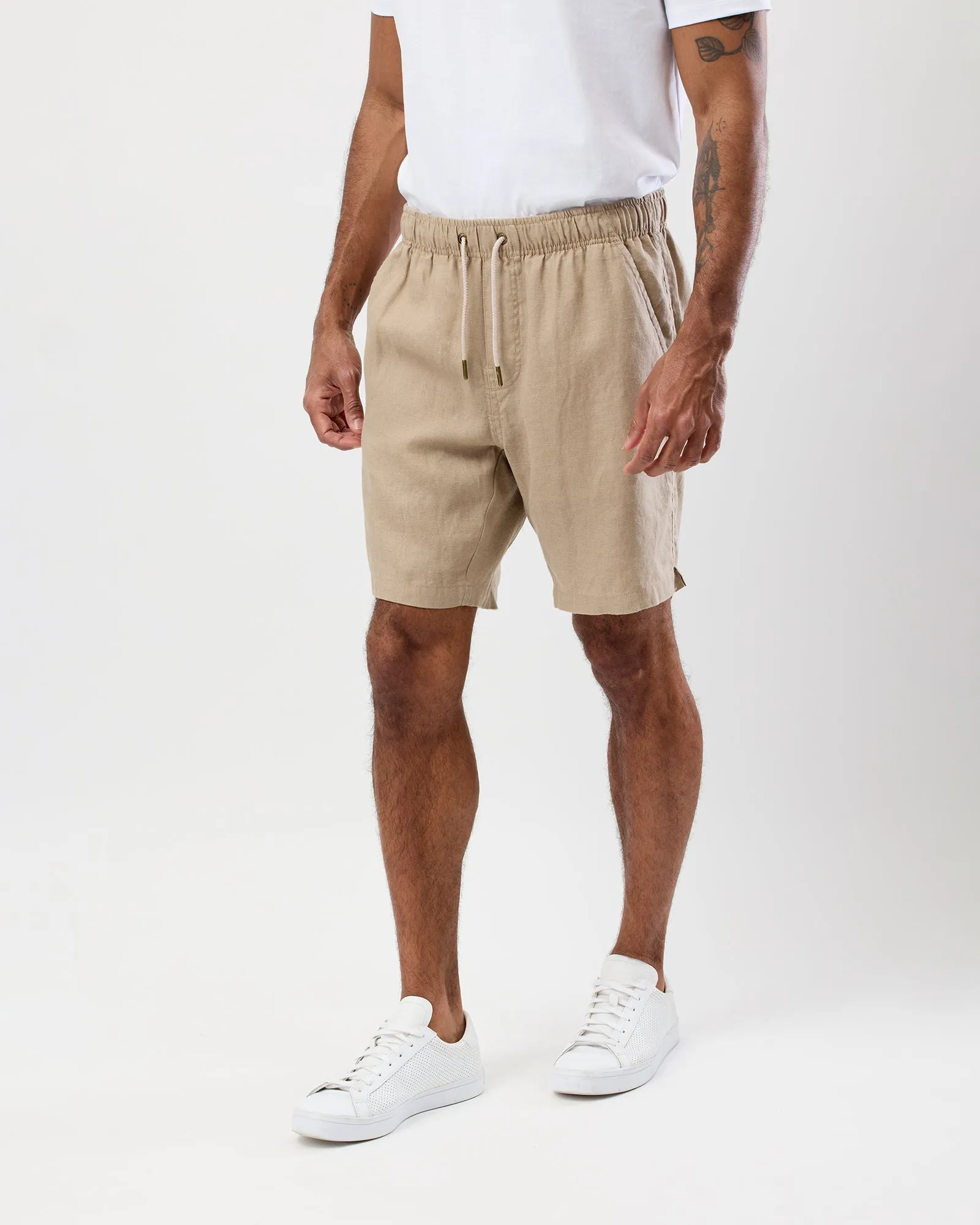 LINEN SHORTS