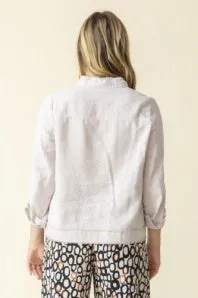 Linen Solid Summer Breeze Jacket