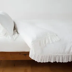 Linen Whisper Duvet Cover - Winter White - King