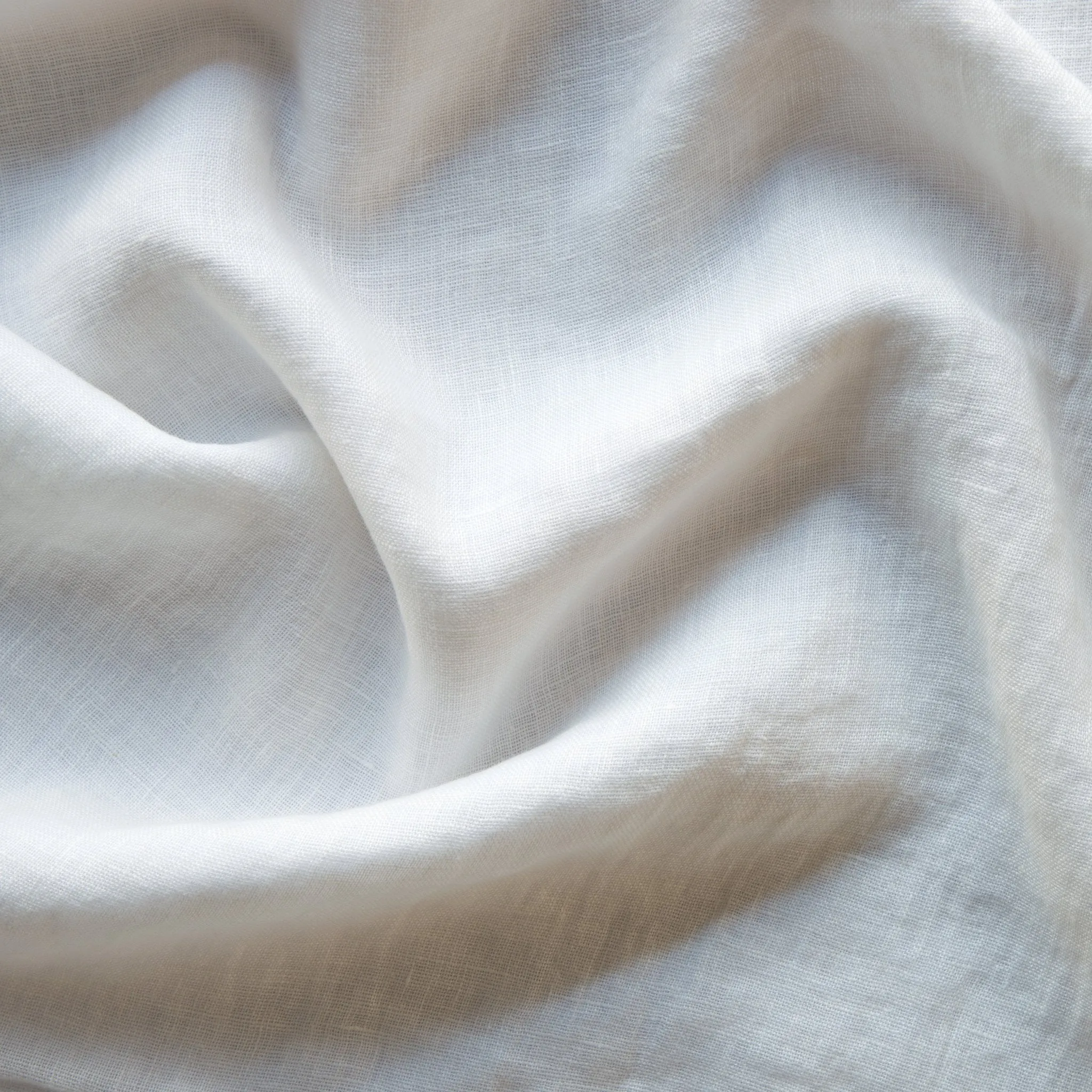 Linen Whisper Duvet Cover - Winter White - King