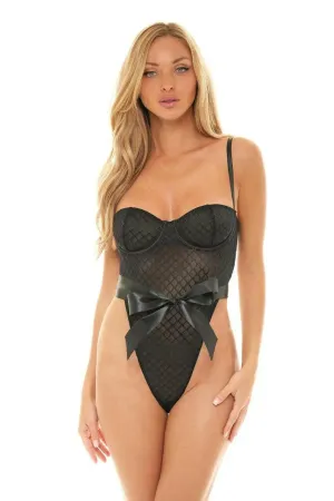 Logan Unlined Underwire Teddy