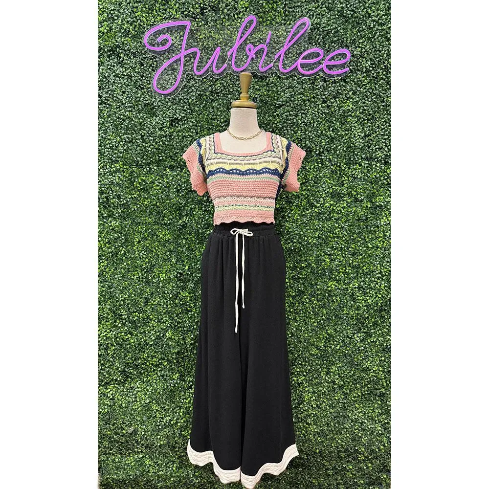 Lollie Scallop Pants
