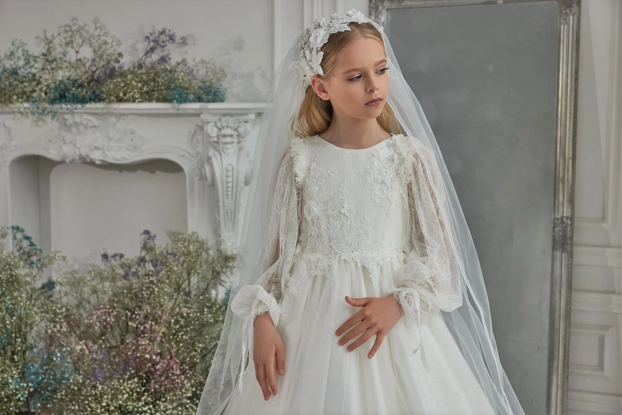 Long Veil for Communion