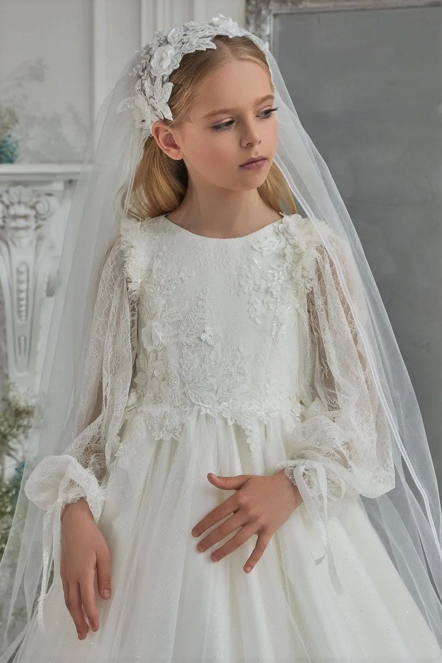 Long Veil for Communion