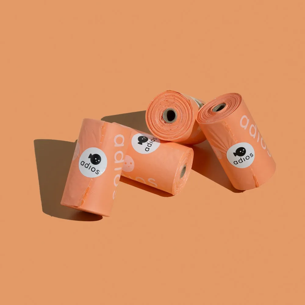 Loose Roll - (15 Bags / 1 Roll) - Handle on Roll