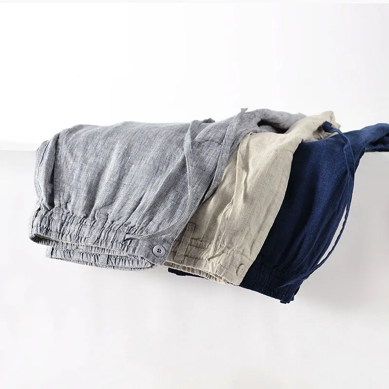 Lorenzo Vitali Lusso Linen Shorts
