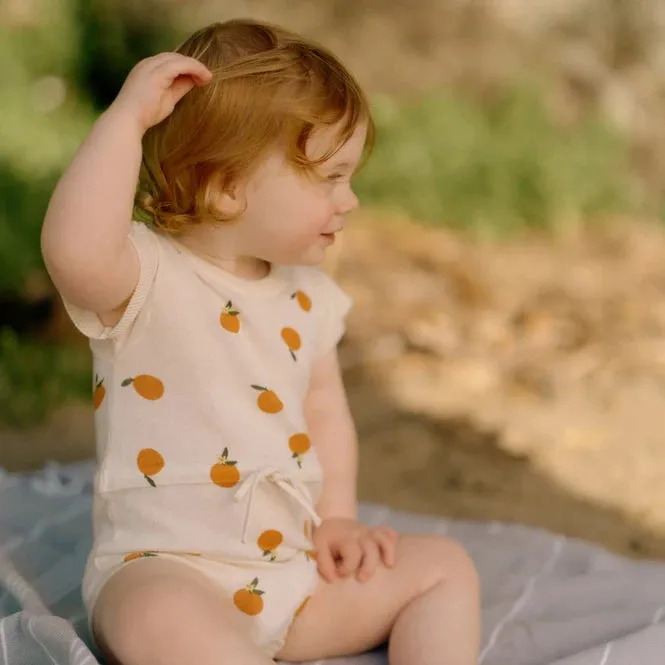 Lottie Suit - Orange Blossom