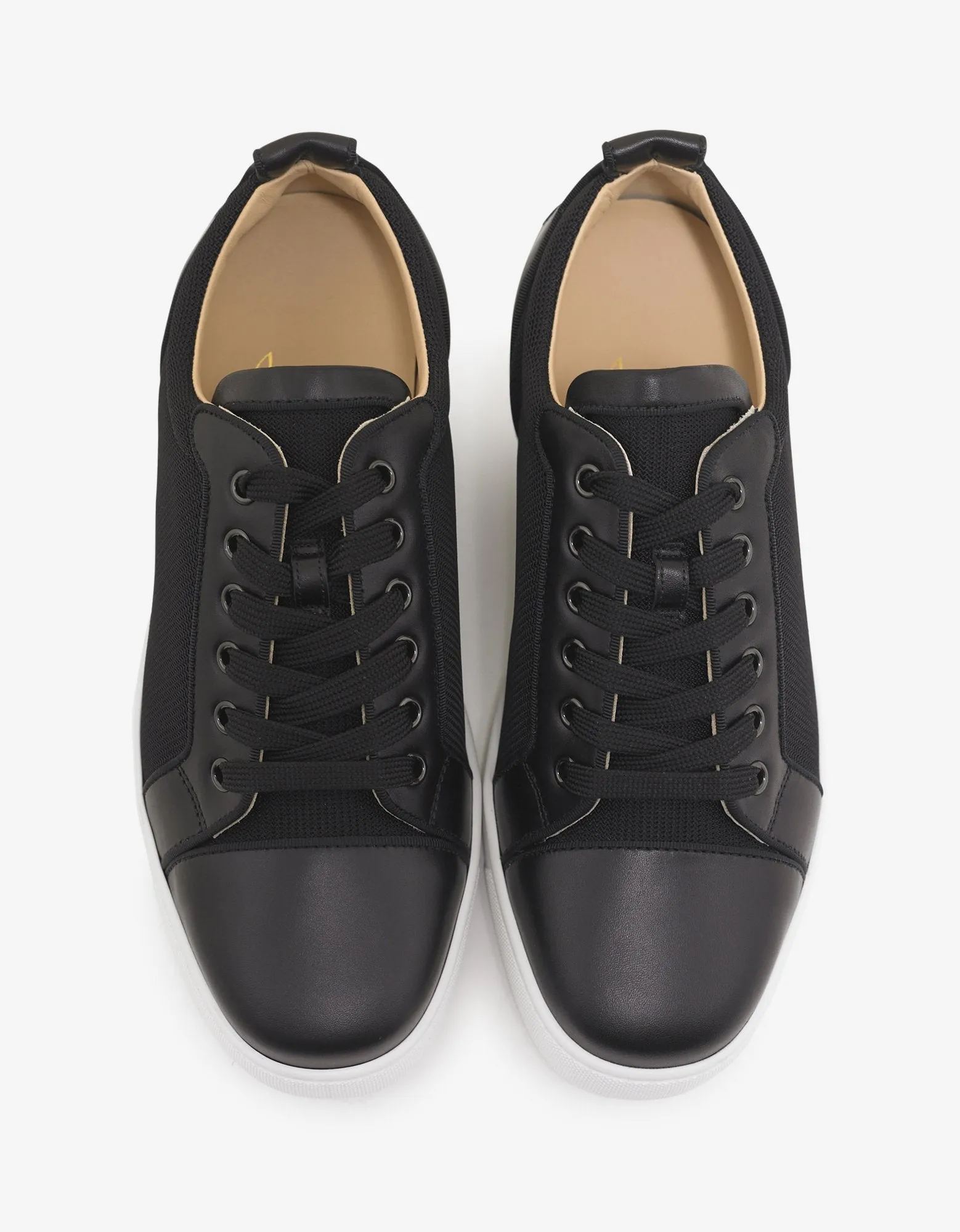 Louis Junior Orlato Flat Leather & Mesh Trainers
