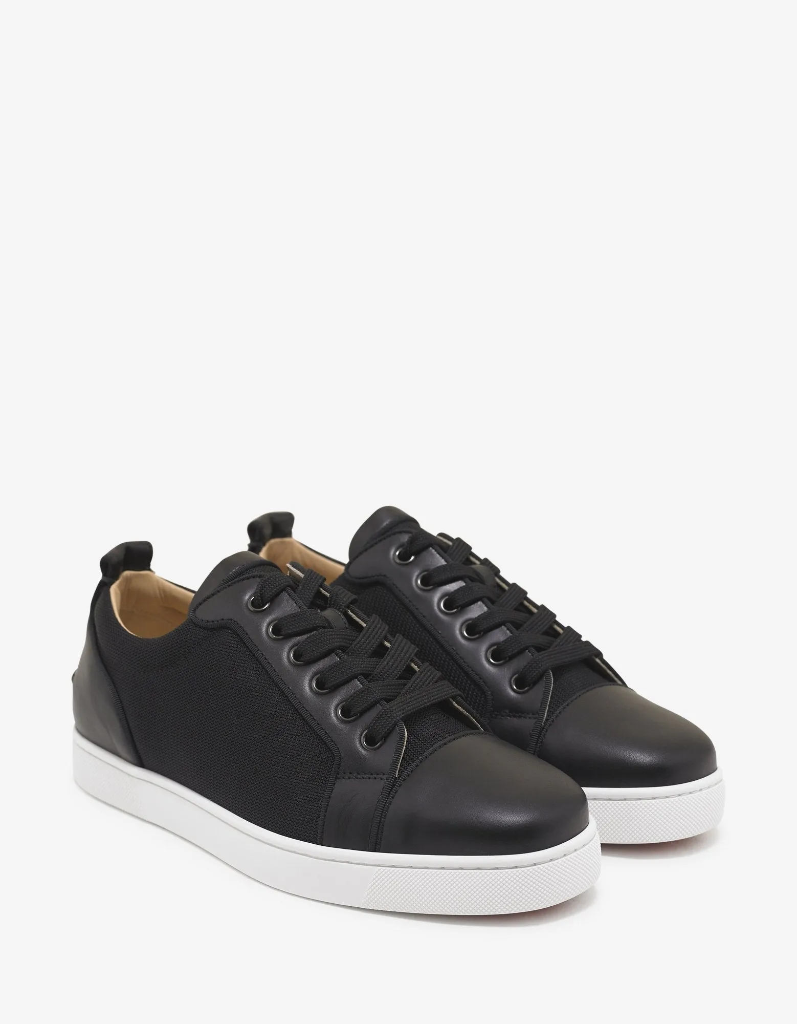 Louis Junior Orlato Flat Leather & Mesh Trainers