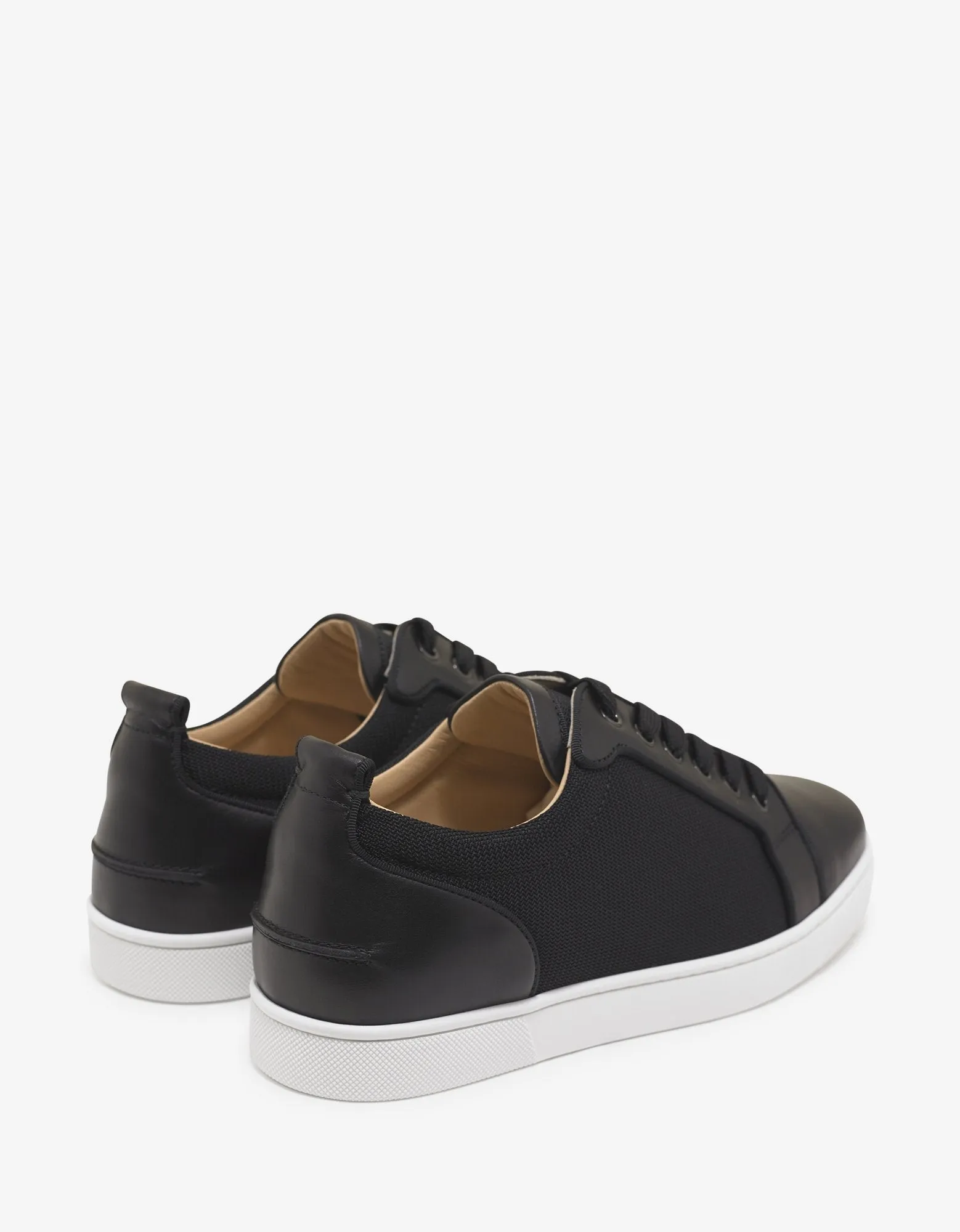 Louis Junior Orlato Flat Leather & Mesh Trainers