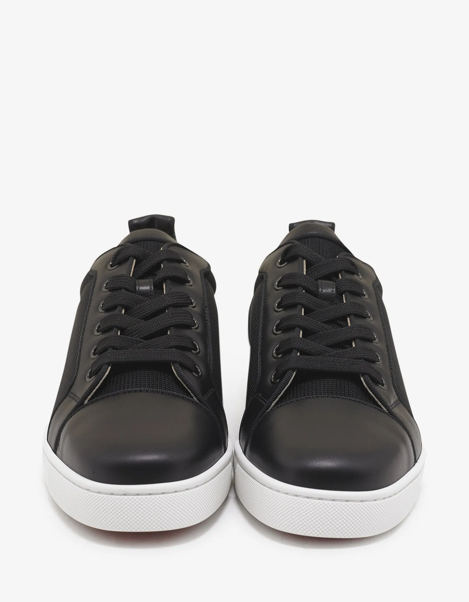 Louis Junior Orlato Flat Leather & Mesh Trainers