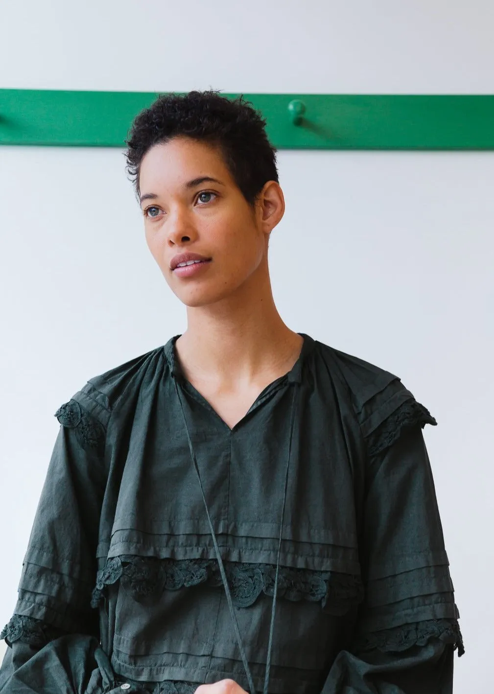 Luella Top, Charcoal